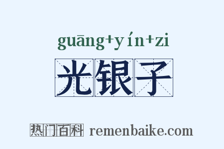光银子是什么意思的图片